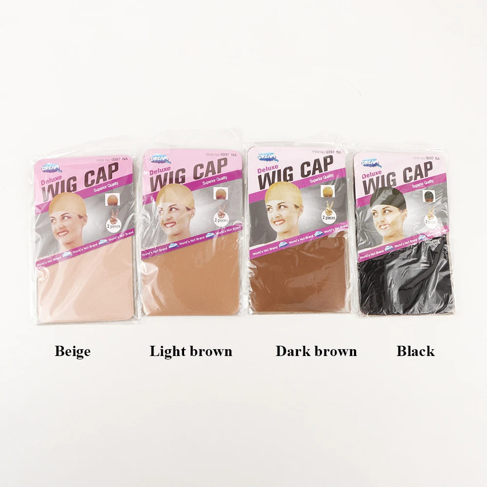 AHVAST Nylon Stocking Cap for Wigs, Net for Wigs, Stretchy Cap, Cheap, New Stock 100 pcs a lot