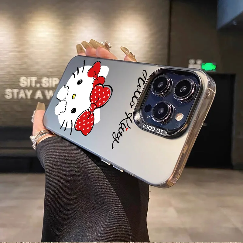 Hallo Kitty Cartoon Fall Für Vivo V30 V25 21E V29 Lite V25E V20 V23 V27 Pro V23E V27E Y02 Y03 Y75 Y91C Y100 Y30 Y93 Y91 Y95 Y1S