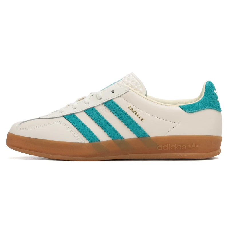 

Мужская и женская спортивная обувь Adidas (Adidas) Trefoil, модные кроссовки Gazelle в стиле ретро, повседневная обувь Ji2583