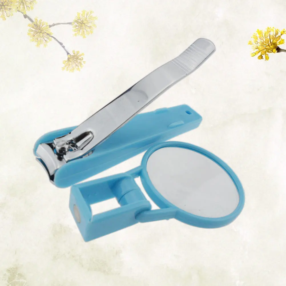 

Детский триммер для ногтей из нержавеющей стали для детского триммера, лупа для ухода за новорожденными, эргономичная ручка, нержавеющий инструмент для ногтей