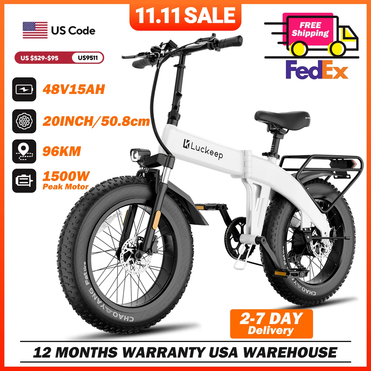 

Luceskesk X1 Lite Складной электрический велосипед для взрослых, пиковый двигатель 1500 Вт, 28 миль в час, 60 миль, 15 Ач, 20x4,0 электровелосипед с толстыми шинами и NFC