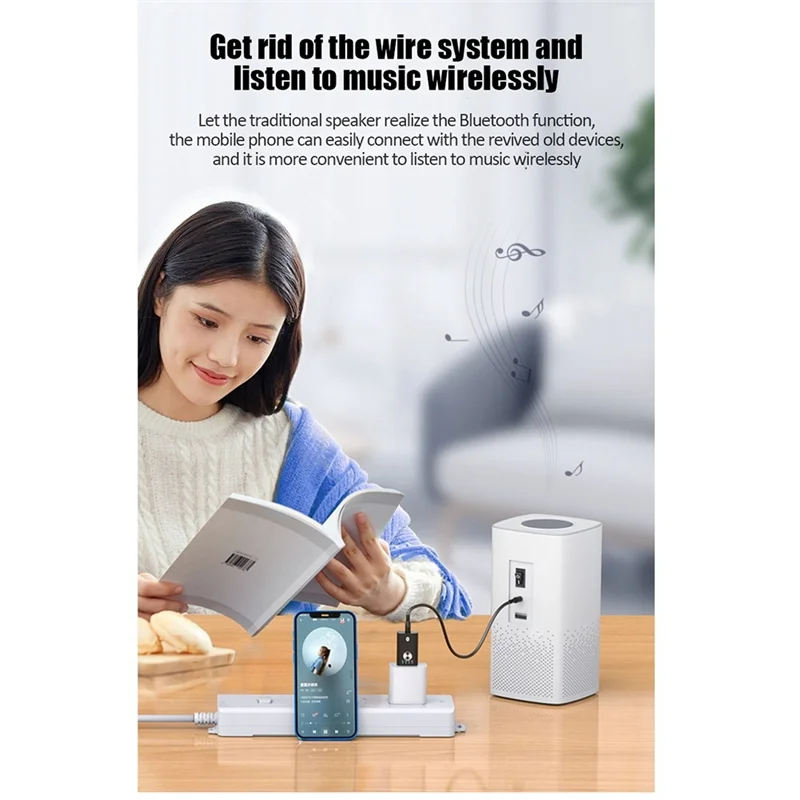 

M16K-4 In 1 Wireless USB Bluetooth 5.0 Adapter 3.5Mm Jack AUX BT Audio Receiver Transmitter For Car TV Speaker Adapter Stereo