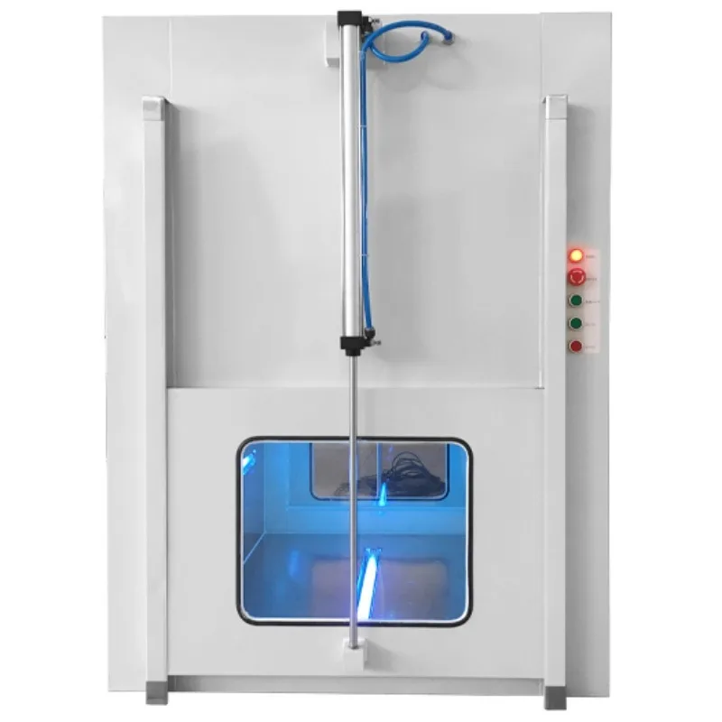 Automatic pneumatic lift door transfer window sterilization and dust removal manufacturer customization