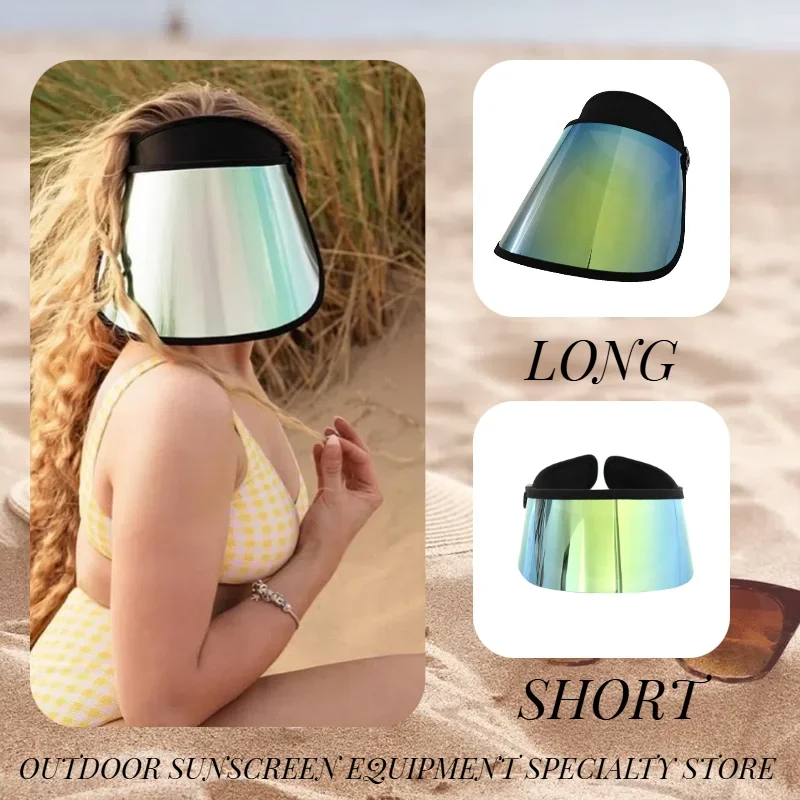 Green Summer Golf Cap for Ladies Men Beauty Sun Hat UV Protect Hot Selling Luxury Pack Empty Top Breath Cooling Beach Sun Visors