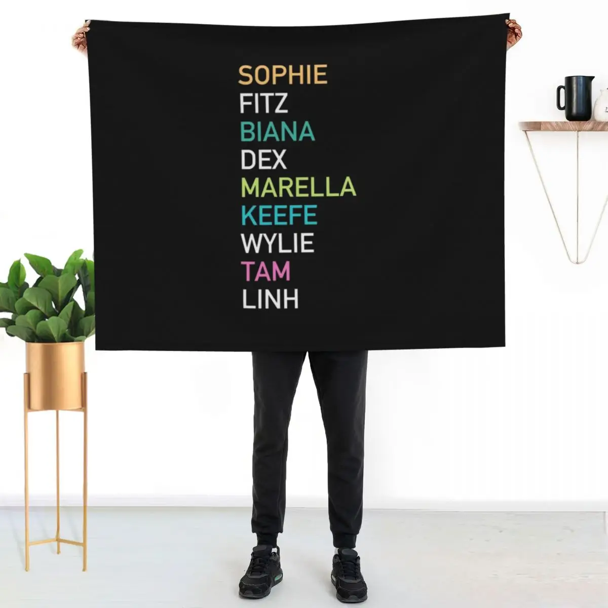 Keeper of the Lost Cities Character Throw Blanket couch cozy soft plush fuzzy picnic outdoor blanket