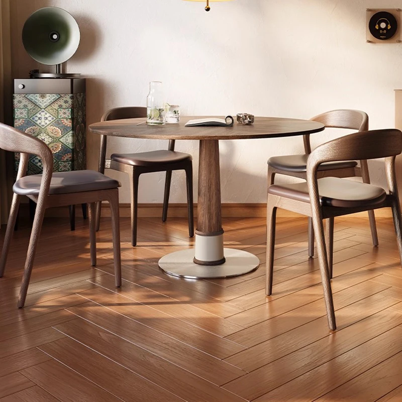 

Luxury Wood Dining Table Mid Century Nordic Restaurant Office Dining Table Children Space Saving Mesas De Jantar Home Furniture