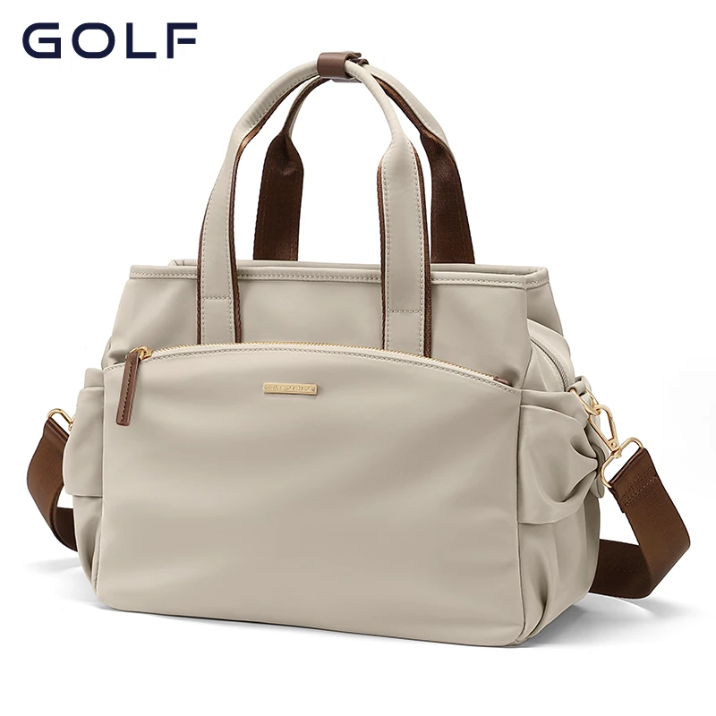 Golf Handbag for Women, Large Capacity, Crossbody Bag, Fashionable Canvas Bag, Middle-aged Mother Bag, The multifunctional bag