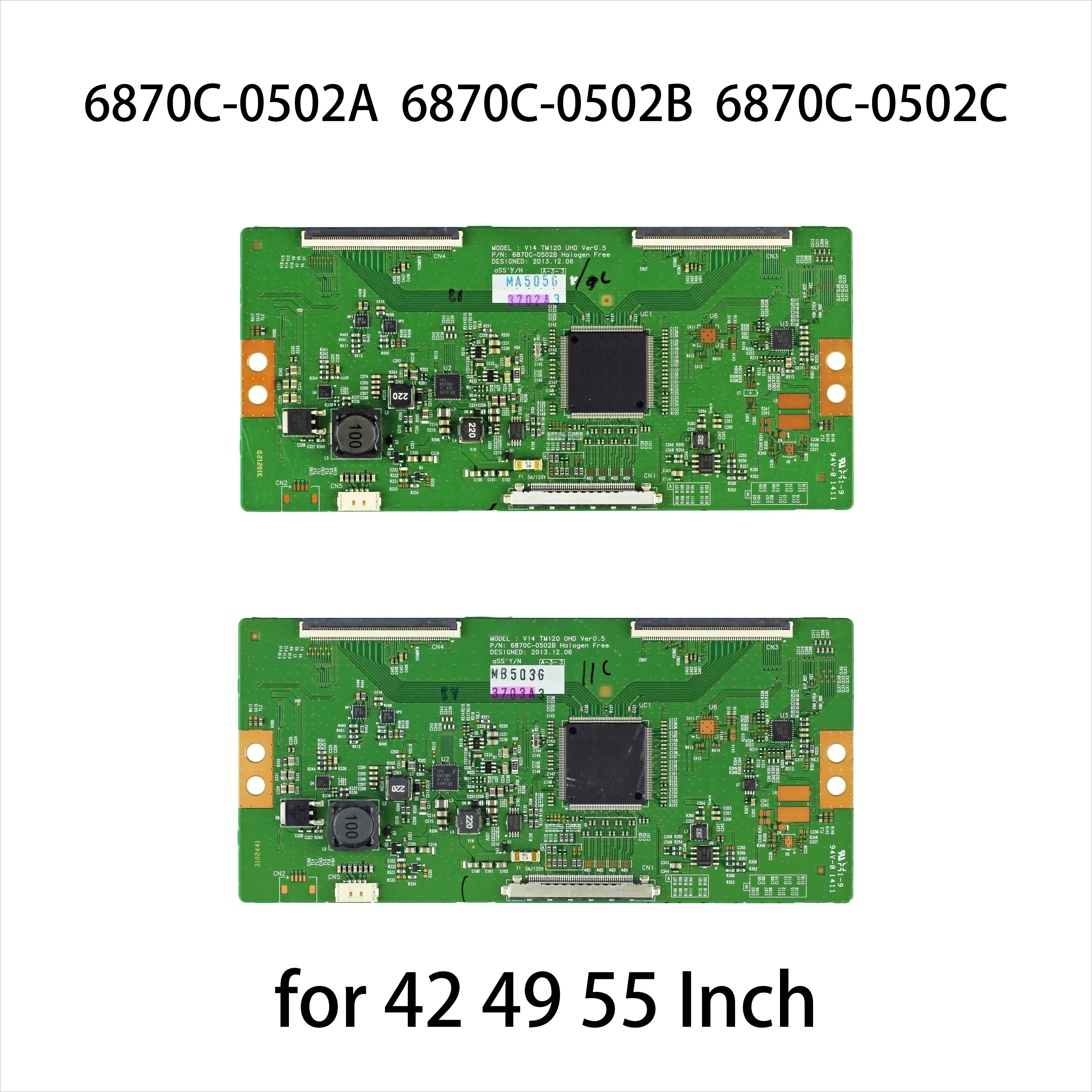 6870C-0502A 6870C-0502B 6870C-0502C tablica logiczna jest dla LG 42 49 55 Cal TV T-con części UD42C6080ID 42 pus7809 42 lb650v 42 ub820v