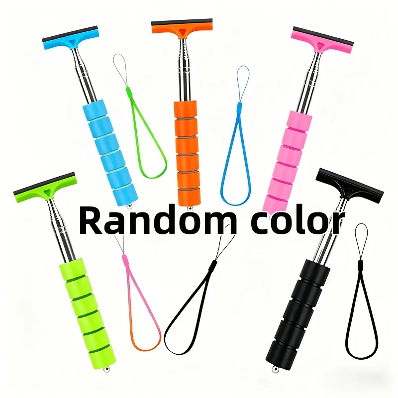 Retractable Car Rearview Mirror Squeegee Portable Mini Telescopic Water Wiper Auto Side Mirror Glass Rain Water Remover Cleaning