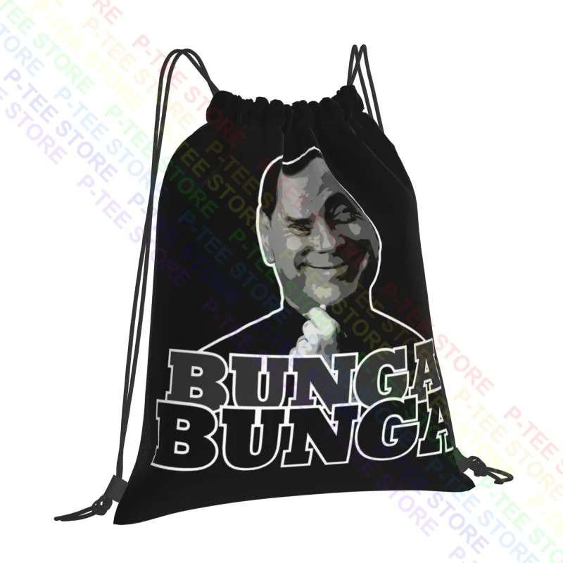 Silvio Berlusconi Bunga Bunga Caso Ruby Escort Per Non Dimenticare Drawstring Bags Gym Bag Hot School Sport Bag