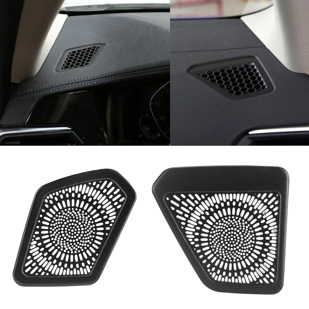 

2Pcs Dashboard Air Vent Outlet Cover Aluminum Alloy Mesh Grill Black Fit for 3 Series G20 2020 Black Car Interior Decor Trim