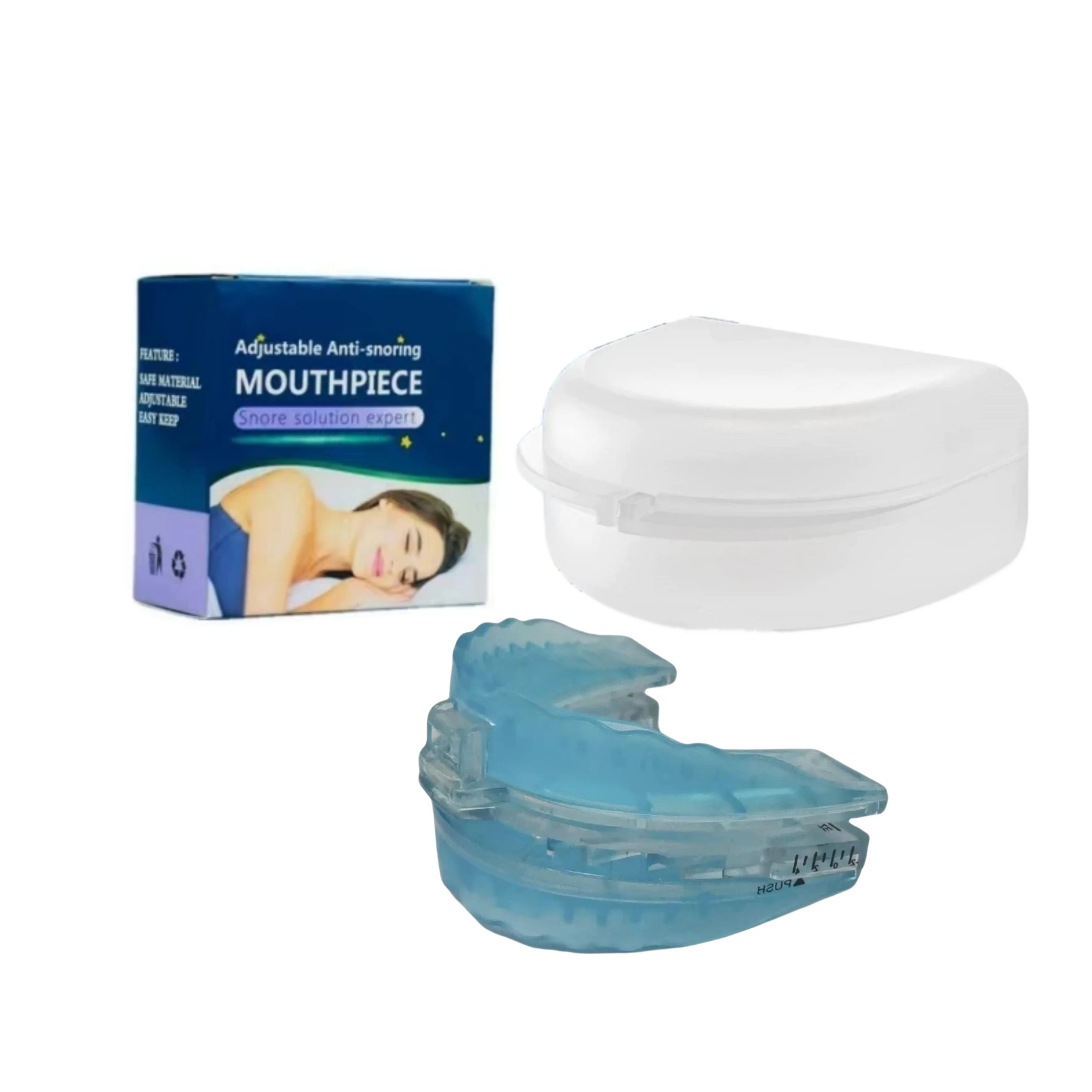 Anti Snoring Bruxism Mouth Guard Teeth Bruxism Sleeping Apnea Guard Anti Snore Mouthpiece Snoring Device To Stop Snoring