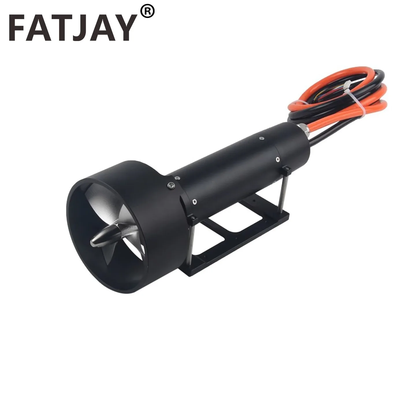 48V 30KG Thrust Hall Sensor Underwater Thruster FATJAY KYI-30T-SENSOR Brushless Motor Fully Enclosed Seawater-proof for RC Boat