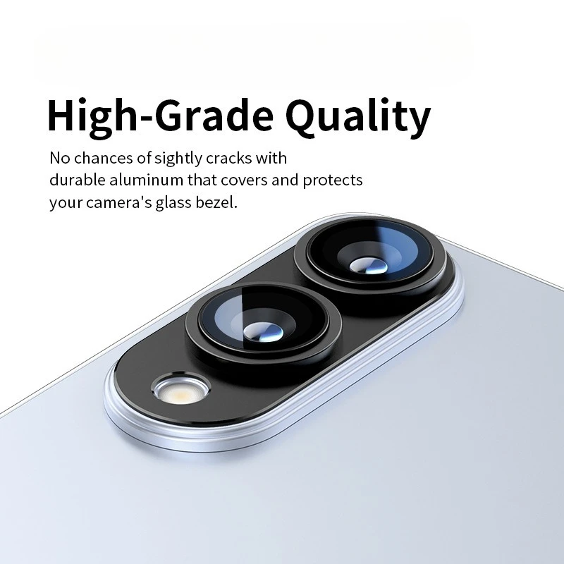 For Samsung S25 Edge Camera Protectors Lens Film Metal Sticker for SAMSUNG S25Edge Aluminum Alloy Glass Ring Protective Frame