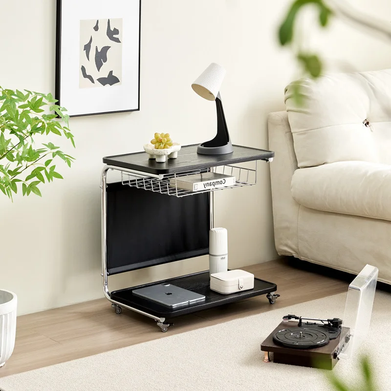 LMM modern style home living room sofa trolley side several bedrooms bedside removable cabinet