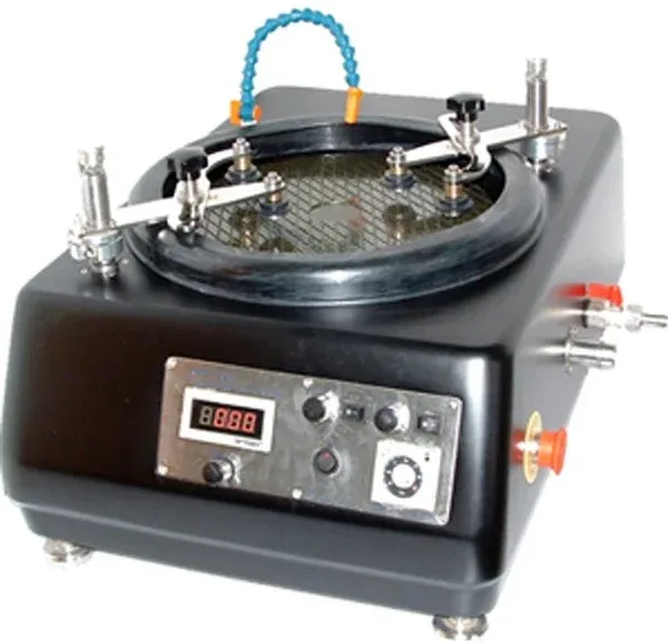 1202 Laboratory Precision Auto Lapping Polishing Machine 12' Workbench with Two 4' Work Stations for Industrial Use