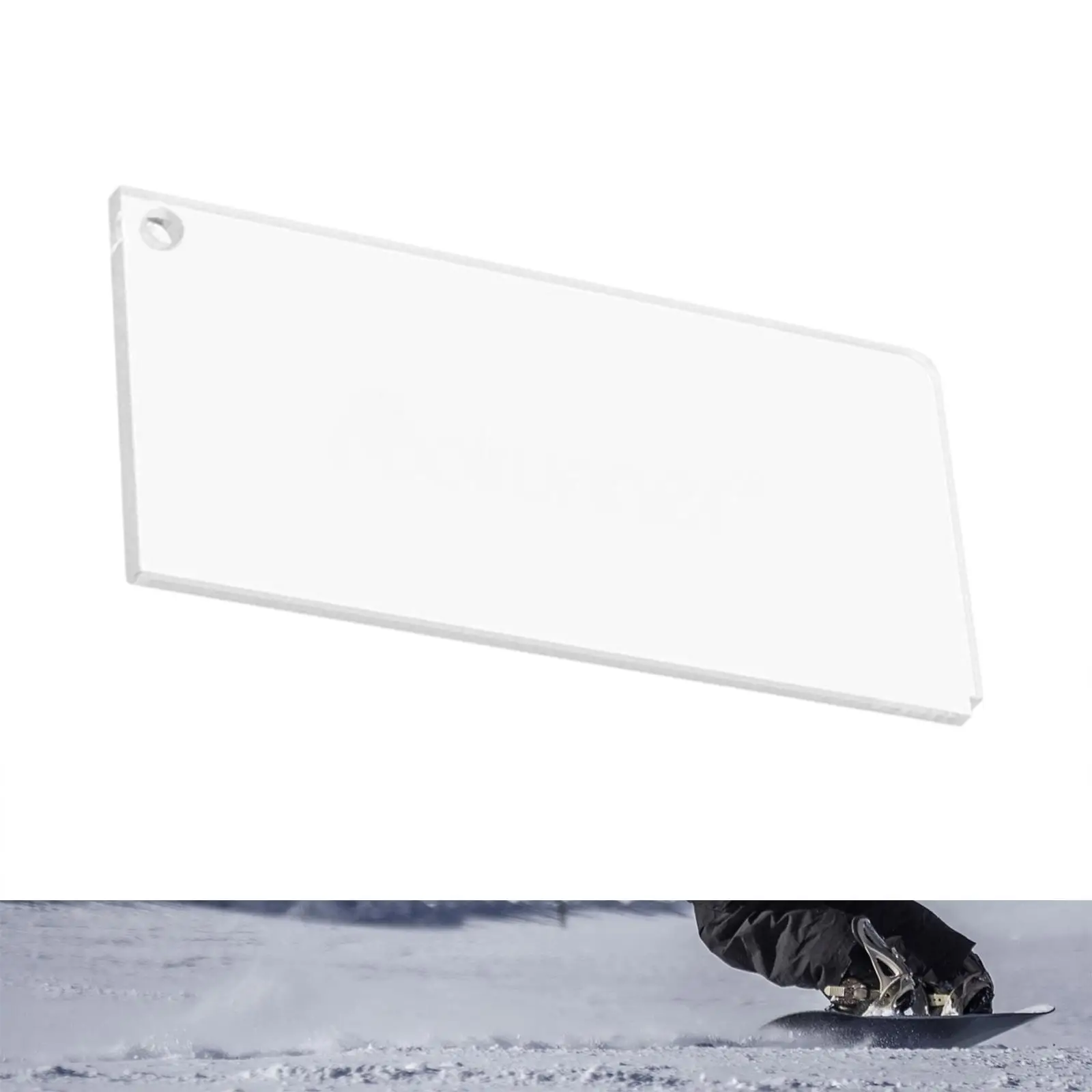 

Инструмент для очистки воска для сноубордов и лыж, акриловый очиститель воска для лыж, 9''x2.2'', усиленный, для тяжелых условий эксплуатации