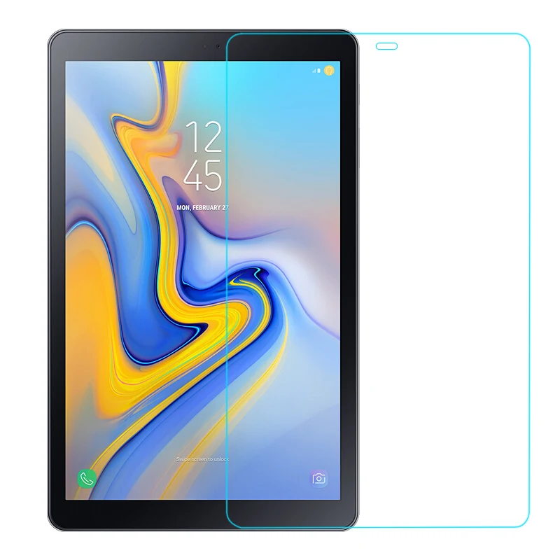 For Samsung Galaxy Tab A 10.5 2018 SM-T590 SM-T595 SM-T597 Tablet Bubble Free Scratch Proof HD Tempered Glass Screen Protector