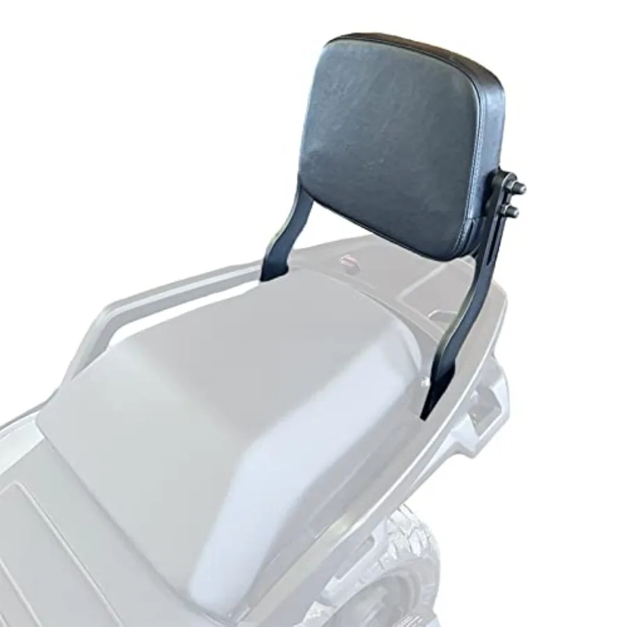 

Motorcycle Passenger Backrest Sissy Bar Pad Adjustable Rear Cushion for Harley Pan America 1250S 2021-2024 Black