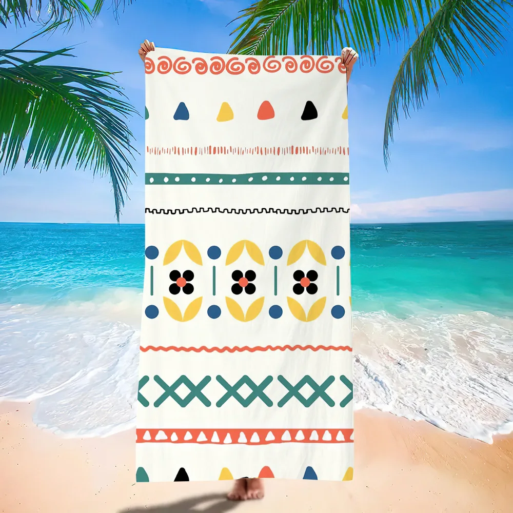 Hight Quality Microfiber Beach Towel Quick Dry Towel for Summer Seaside Travel Outdoor Sport 6 Sizes Fitness Gymnastics Jogging