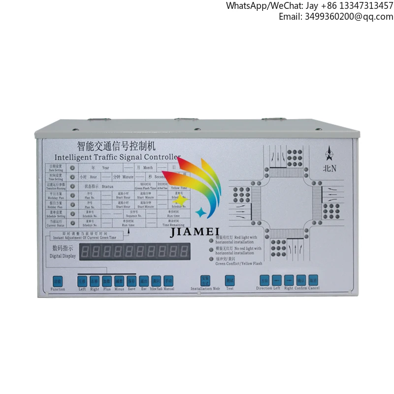 

22-выходной контроллер Интеллектуальный контроллер сетевого дорожного движения Контроллер светофора для кроссдорожного движения