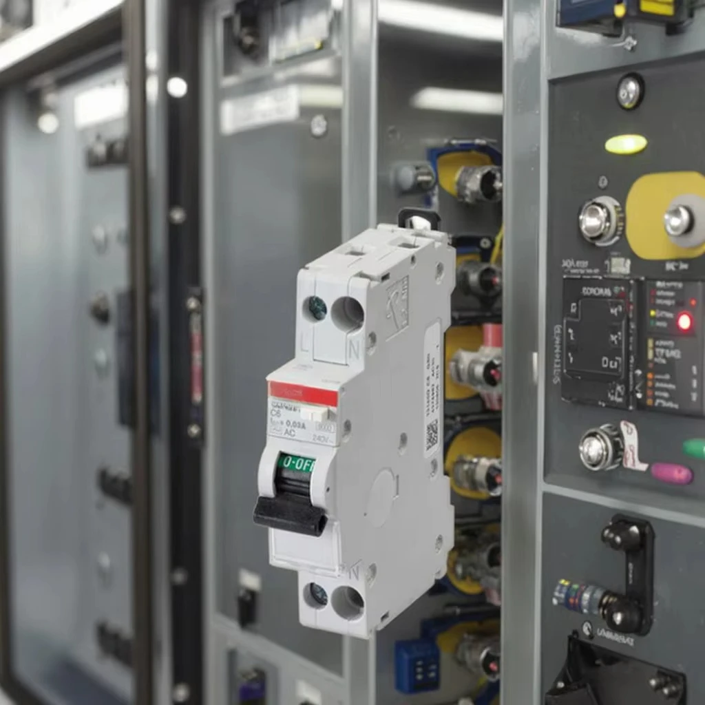 سلسلة صغيرة GSN201 C20 AC30 20A 2CSR255052R1204 جهاز تيار متبقي قطاع دارة الحماية الصناعية نوع RCBO #6