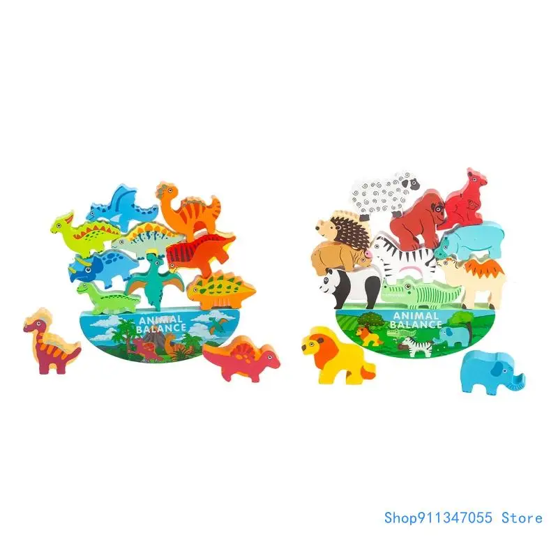 

Kids Training Building Block Dinosaur/Forest Animal Variety Color Drop shipping