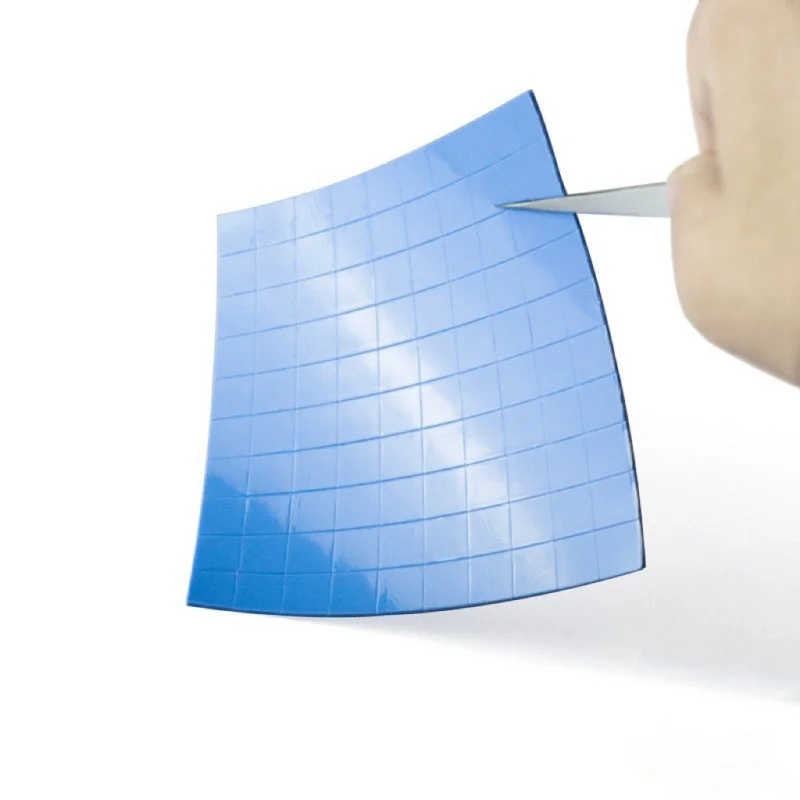 Imagem -04 - Almofada Térmica de Silicone para Cpu Gpu Dissipador de Resfriamento Gpu Almofadas de Alto Desempenho Tamanho Múltiplo Condutor w mk 1pc