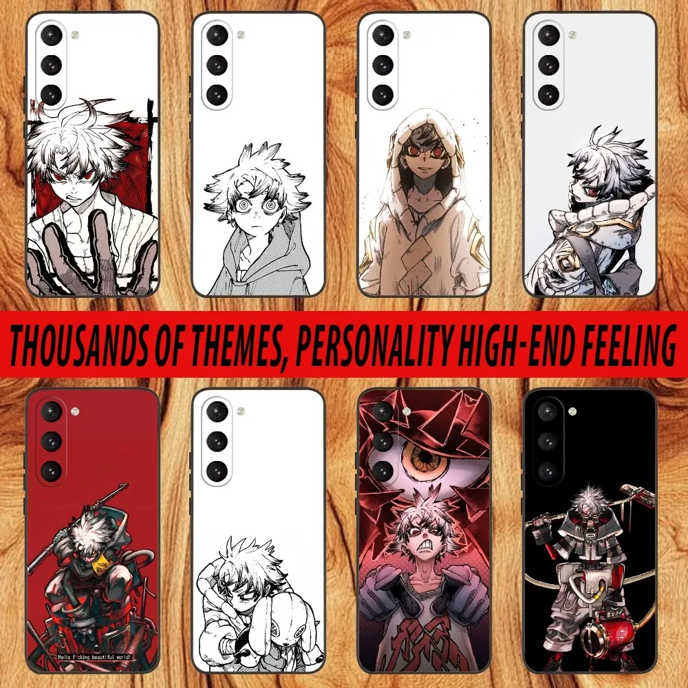 

G-Gachiakutas Rudo Comics Phone Case For Samsung S 25,24,23,22,30,21,10,9,Ultra,Plus,Lite,FE,4,5 G Black Soft Case