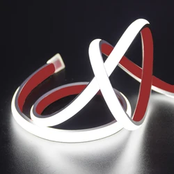 AC 220V COB Adhesive Bright LED Strip Light with EU Power Plug 1M 2M 3M 5M 10M IP67 Waterproof Tape Warm White Cold White