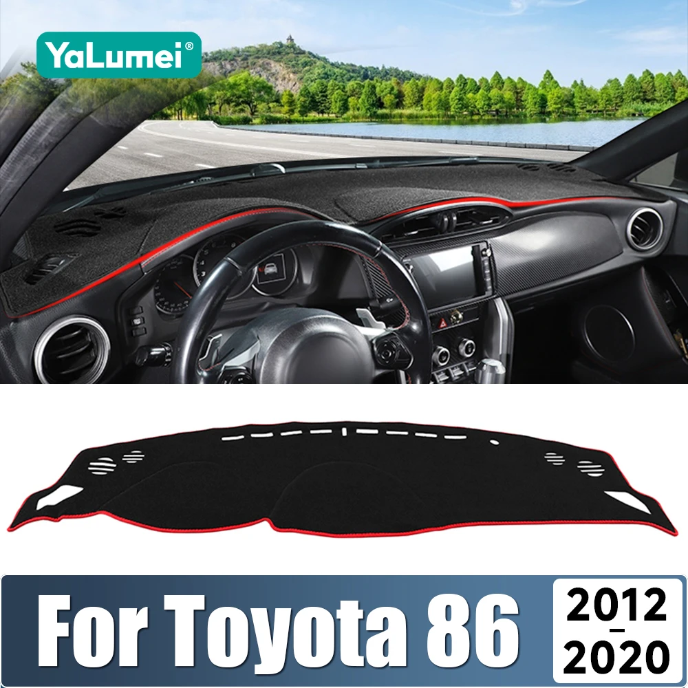 For Toyota 86 For Subaru BRZ 2012 2013 2014 2015 2016 2017 2018 2019 2020 Car Dashboard Sun Shade Cover Non-Slip Mat Accessories