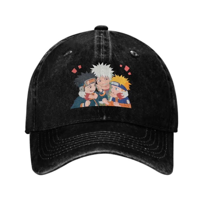 NARUTO Uzumaki Naruto Haruno Sakura Gaara Anime Cartoon Baseball Cap for Teens Outdoor Sports Baseball Hat Perfect Holiday Gift view 6