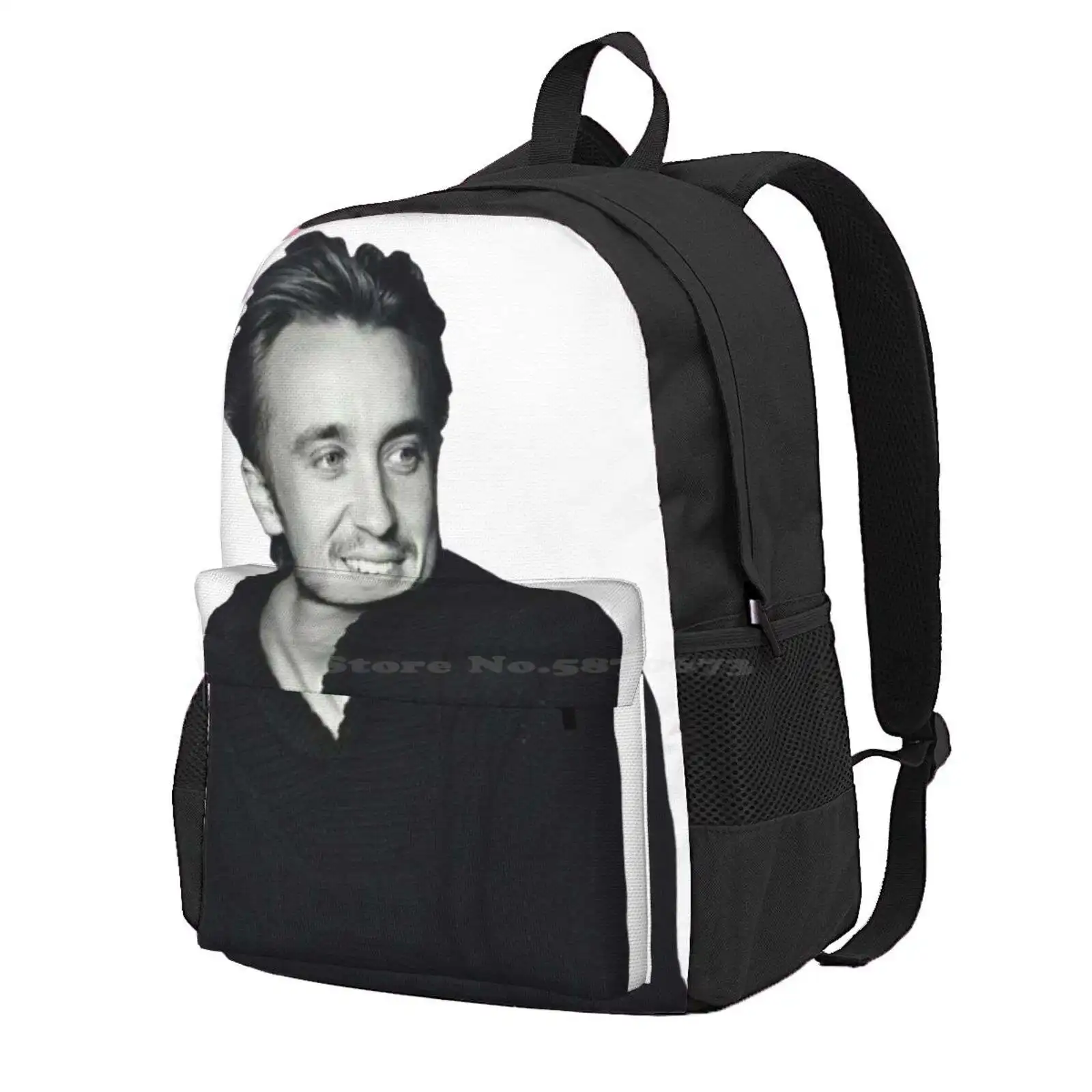 Tom Felton Hot Sale Schoolbag Backpack Fashion Bags Tom Felton Draco Malfoy Murder In The First Actor Boys Trendy Fiction