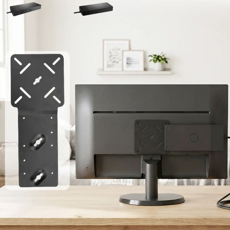 VESA Dock Mount for WD19 WD22TB4 Wall or Monitor Back Install E65A