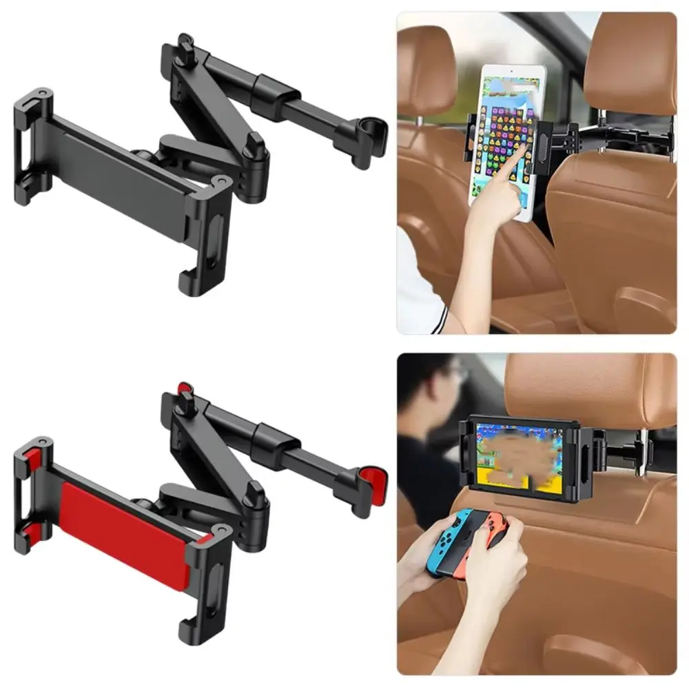 Car Rear Pillow Phone Holder Tablet Car Stand Seat Rear Headrest Mounting Brackets for Phone Mini Tablet 4-11 Inch