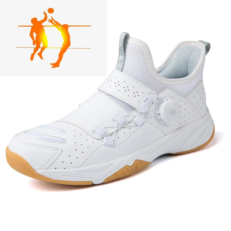 

2022 New Volleyball Shoes for Men and Women Comfortable Badminton Training Sports Shoes for Men Tennis Shoes Size 36-46