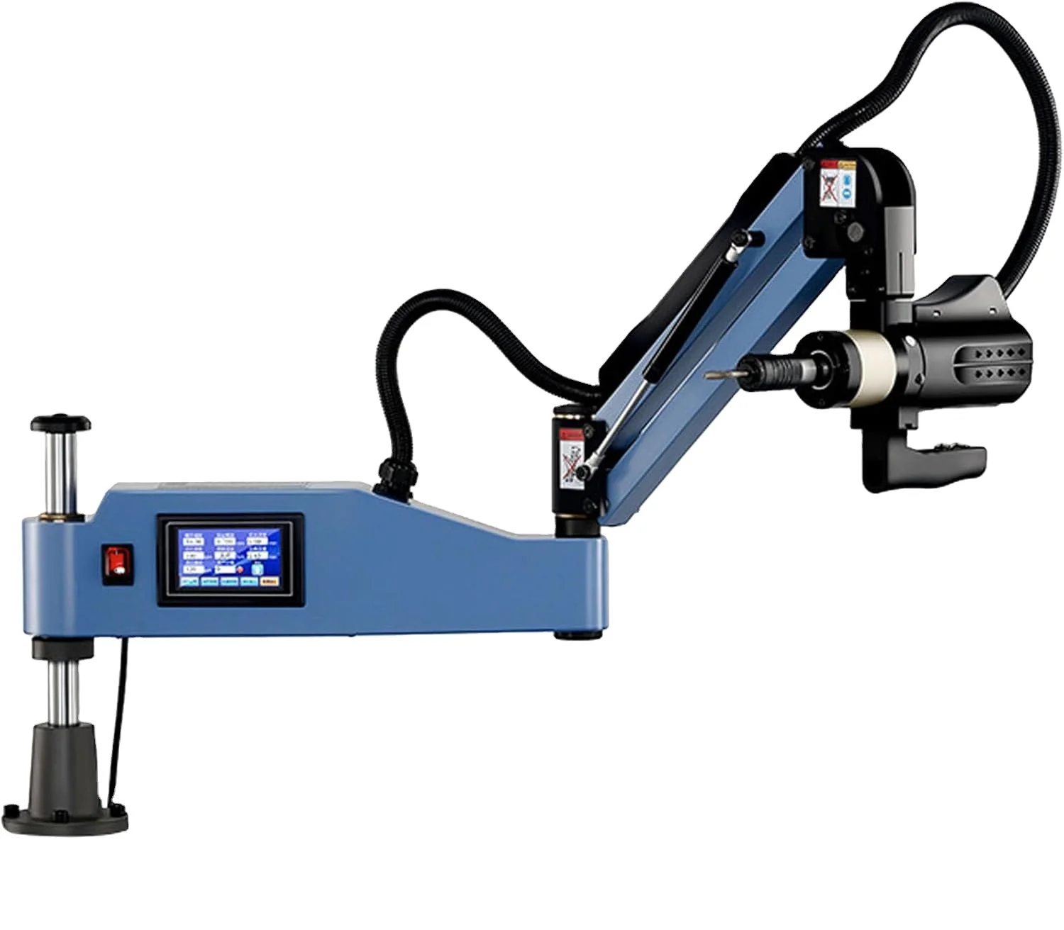 Drilling & Tapping with Flexible ArmHot Selling Vertical Electric Tapping Machine M3-M16 Thread