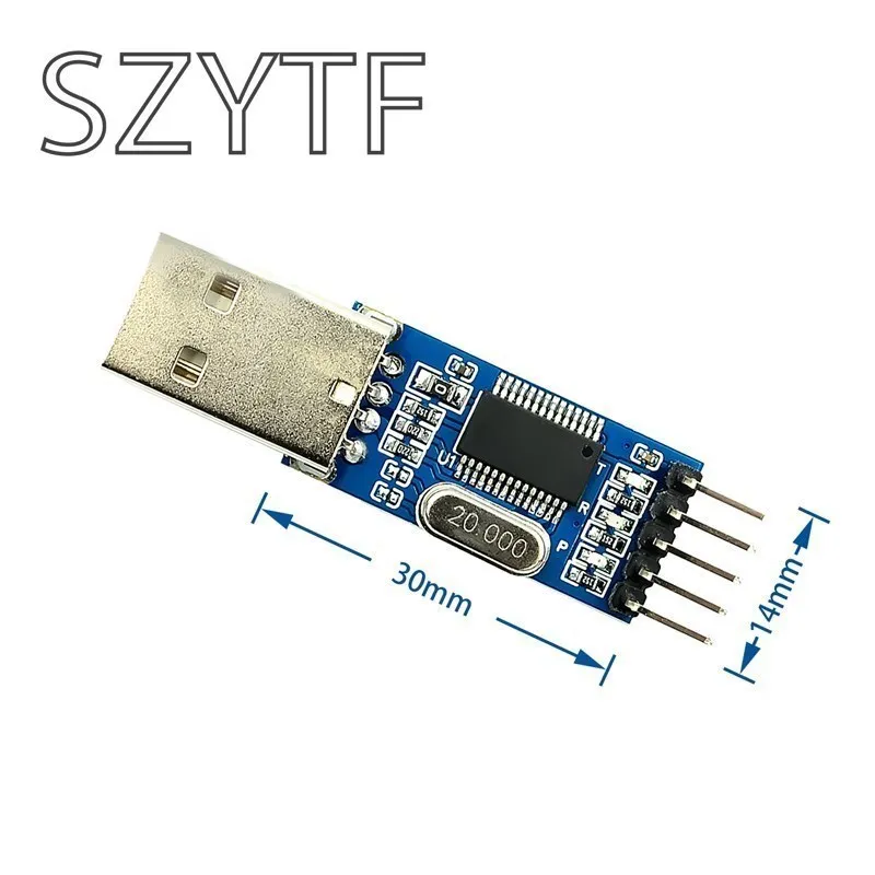 PL2303 PL2303HX/PL2303TA USB To RS232 TTL Converter Adapter Module with Dust-proof Cover PL2303HX for Arduino Download Cable