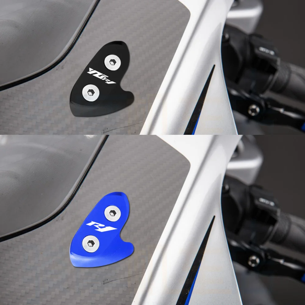 Mirror Hole Decorative Cover Rearview Base baffle Eliminators Cap For YAMAHA YZF-R1 YZF-R1M YZF R1 R1M 2015 2016 2017 2018 2019
