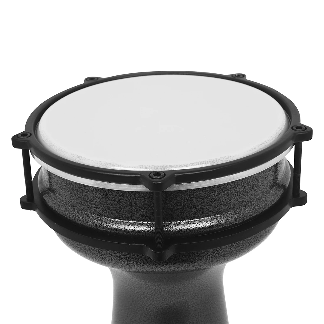 8 بوصة طبلة تركية طبلة عربية طبل الشرق الأوسط طبلة تركية سوداء أداة قرع معدنية محمولة مع الملحقات والأجزاء #5