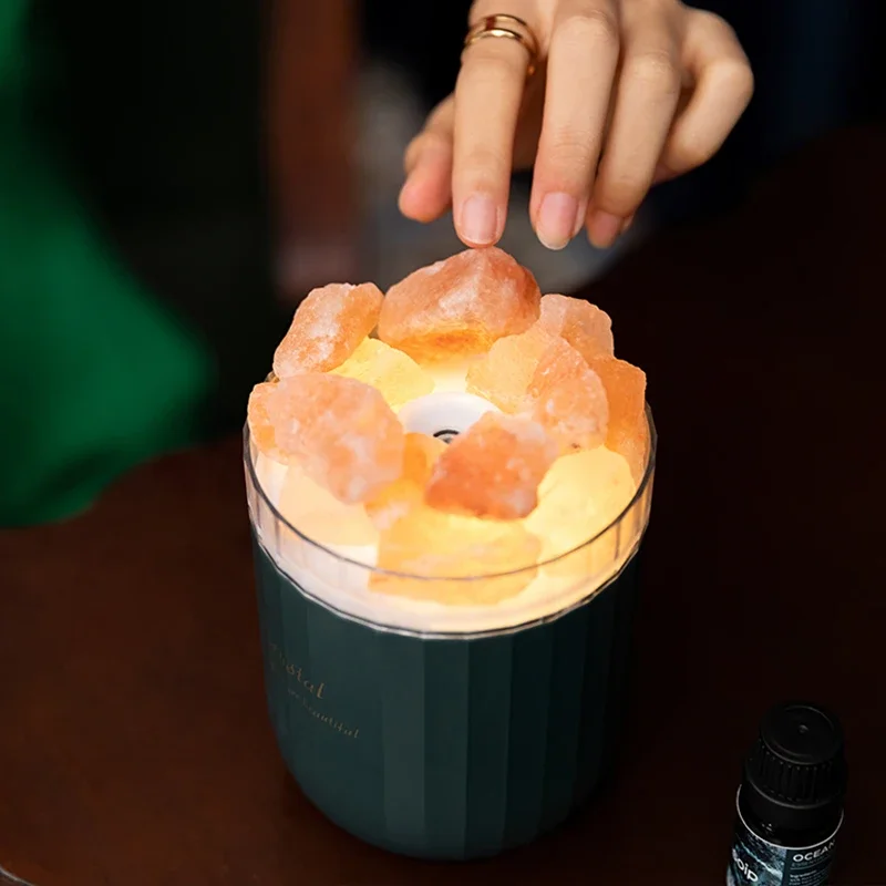 Hot sale electric aromatherapy machine ultrasonic humidifier salt stone essential oil aroma diffuses