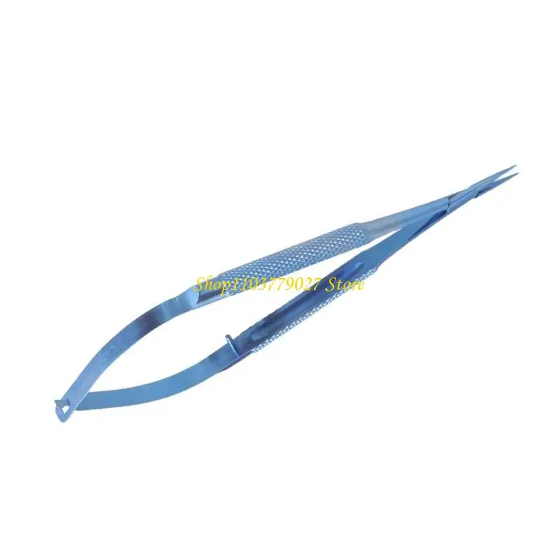 

C4DF Stainless Steel Needle Holder Pliers Tool Easy to Use Needle Holder Driver Ergonomic Grip for Home and Professional Use