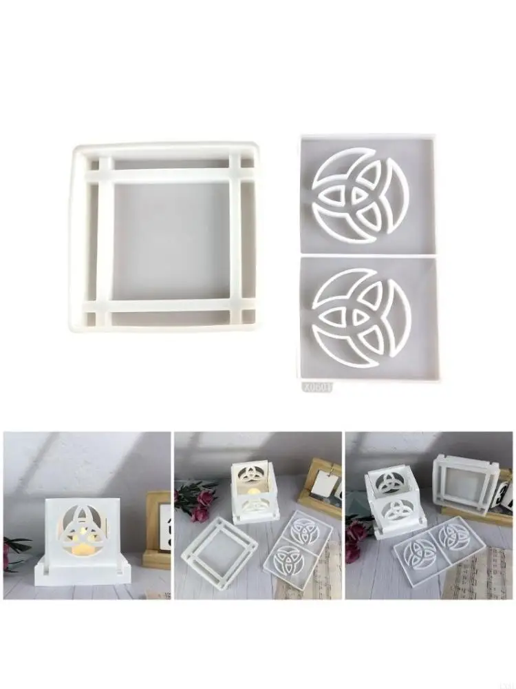 Sturdy Silicone Candlesticks Mold Set For Creating Knot Holders
