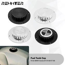 Motorcycle Oil Fuel Tank Cap For BMW K Series K75 K100 K1100 K100RS K75S K75RT K75C K1100RS K1100LT CNC Petrol Gas Tank Cover