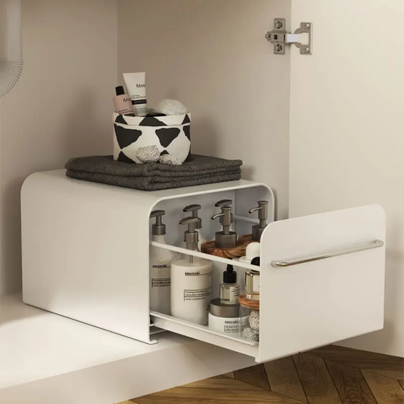 

NEW Bedroom Desktop Dustproof Drawer Cosmetic Jar Storage Box Living Room Coffee Capsules Mug Locker Kitchen Cabinets Spice Rack