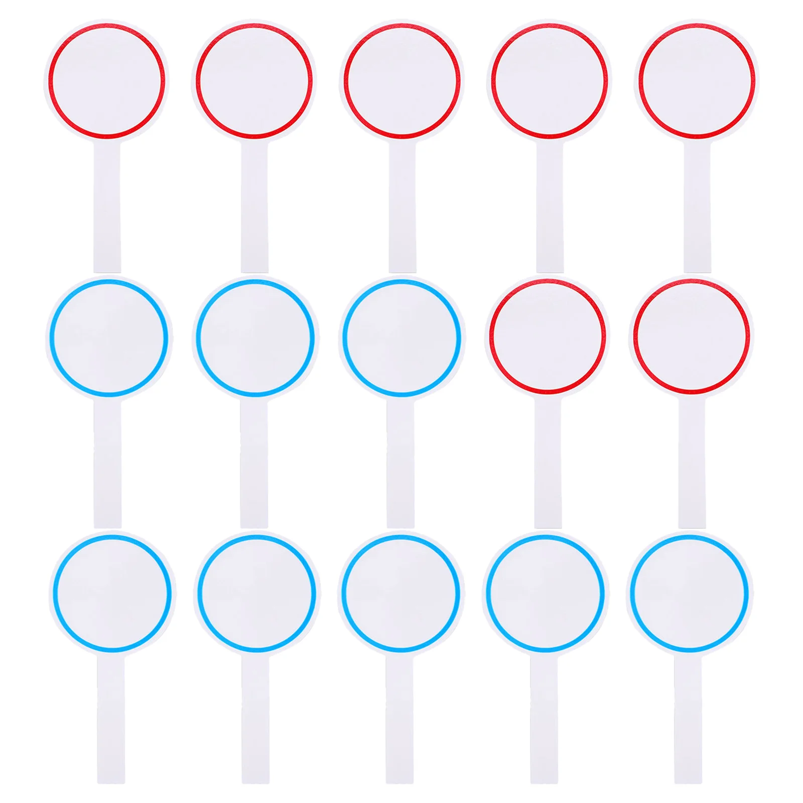 24 قطعة من مجاديف الإجابة على المسح الجاف، لوحات نتائج قابلة لإعادة الاستخدام وقابلة للكتابة مع مقبض لوحات التصويت المحمولة للفصول الدراسية للمعلمين، #3