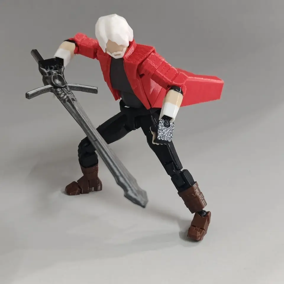 Original plain body Devil May Cry 5 Dante multi-articular 3d