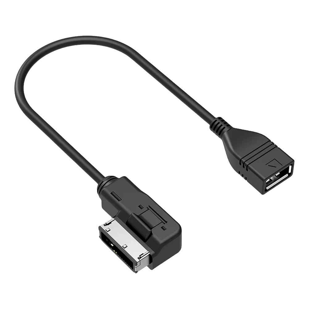 Audio AUX Adapter Data Wire MDI MMI AMI To USB Female Interface USB Aux Cable Adapter for VW for Audi A6L Q5 Q7 A8 S5
