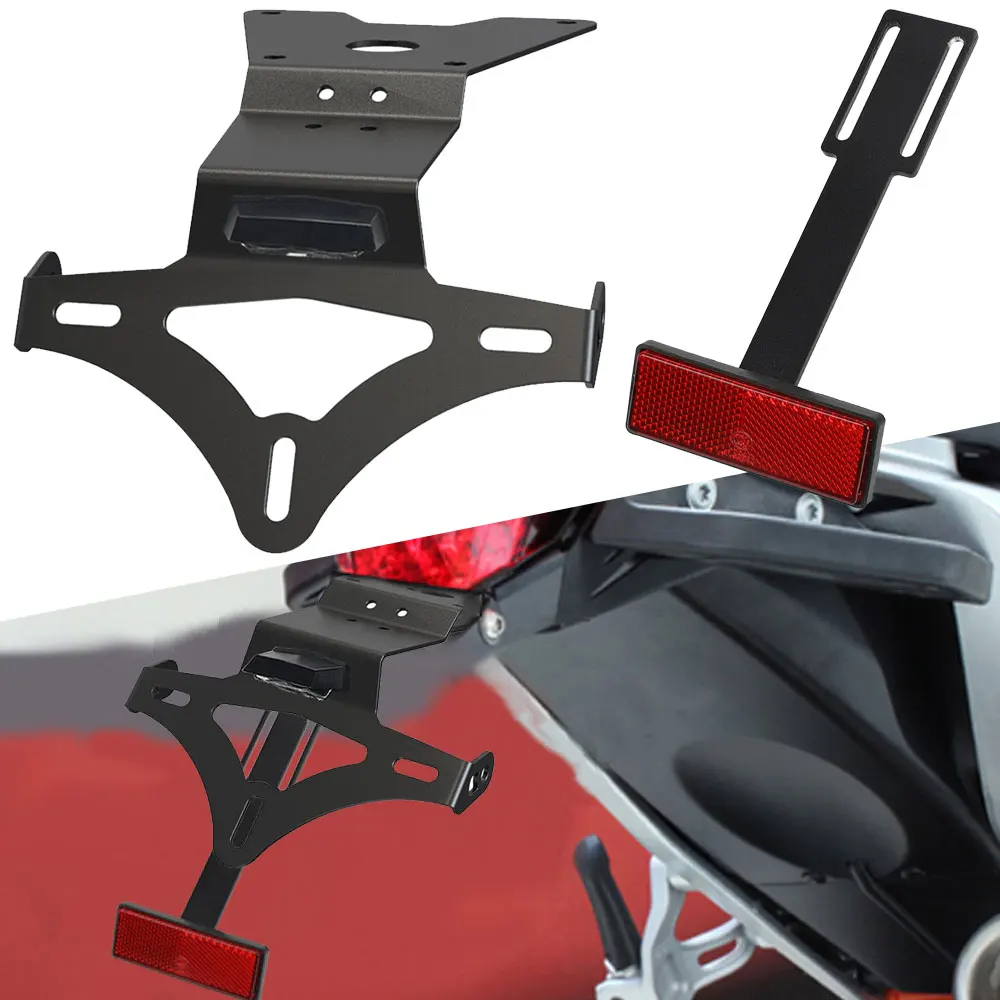 

Fit For Scrambler 400 X Speed 400 2024 2025 2026 License Plate Holder Bracket Motorcycle Rear Tail Tidy Fender Eliminator Kits