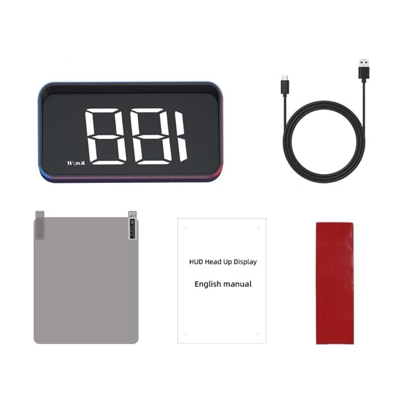 

A2BF Automotive Windshield HUD Head Up Speed And Navigation Projector With Speed Tracking Suitable For Day and Night Driving